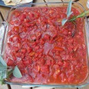 Auberginen mit Tomatensoße