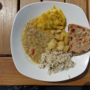 Sonniges Menü