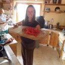 Tomaten - eigene Ernte - reif und saftig!